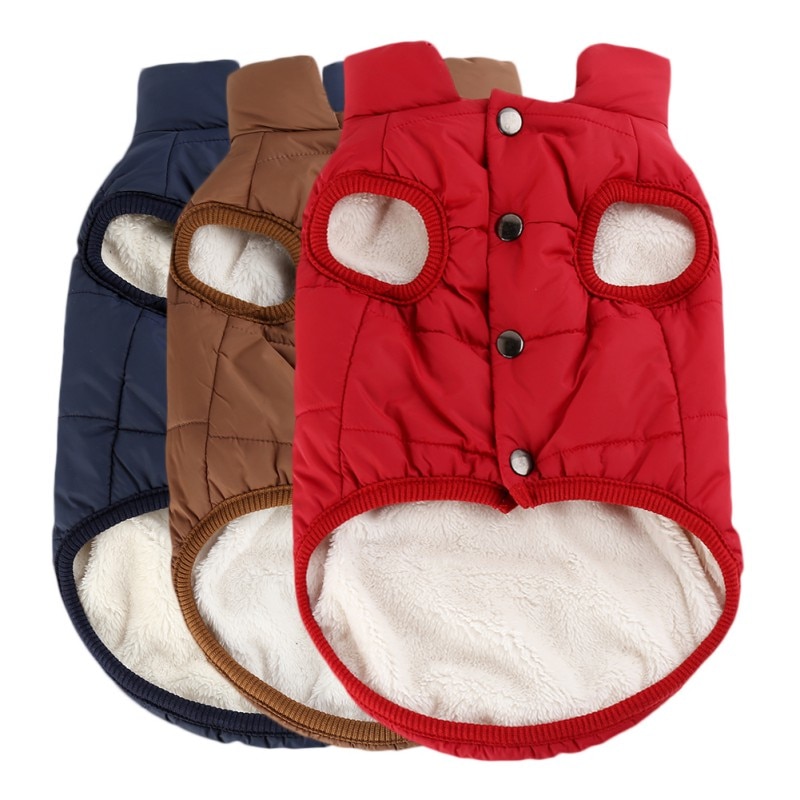 Puffer Vest for French Bulldogs - 6 Colors and 7 Sizes